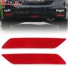 Left Right Rear Bumper Reflector for Honda Civic 2013-2015 33505TR0A51 HO1185105 33555TR0A51 HO1184105 Warning Light Strip Cover