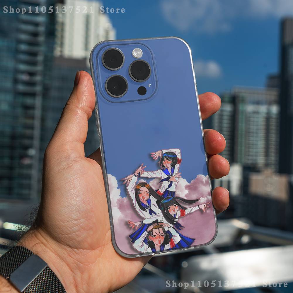 Atarashii Gakko Phone Case For iPhone 17,16,11,15,13,14,12,Air,Mini,Plus,Pro,Max,Plus,E Clear Soft Shell