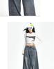 Wide-Leg American Style Retro Jeans for Women - Spring/Autumn 2026 Collection - Relaxed Fit, Baggy, and Floor-Length