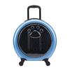 Pet Trolley Case Portable Transparent Cat BagMulti-purpose Cat Space Capsule Trolley Cat Carriers Bag for Outdoor Travel Camping