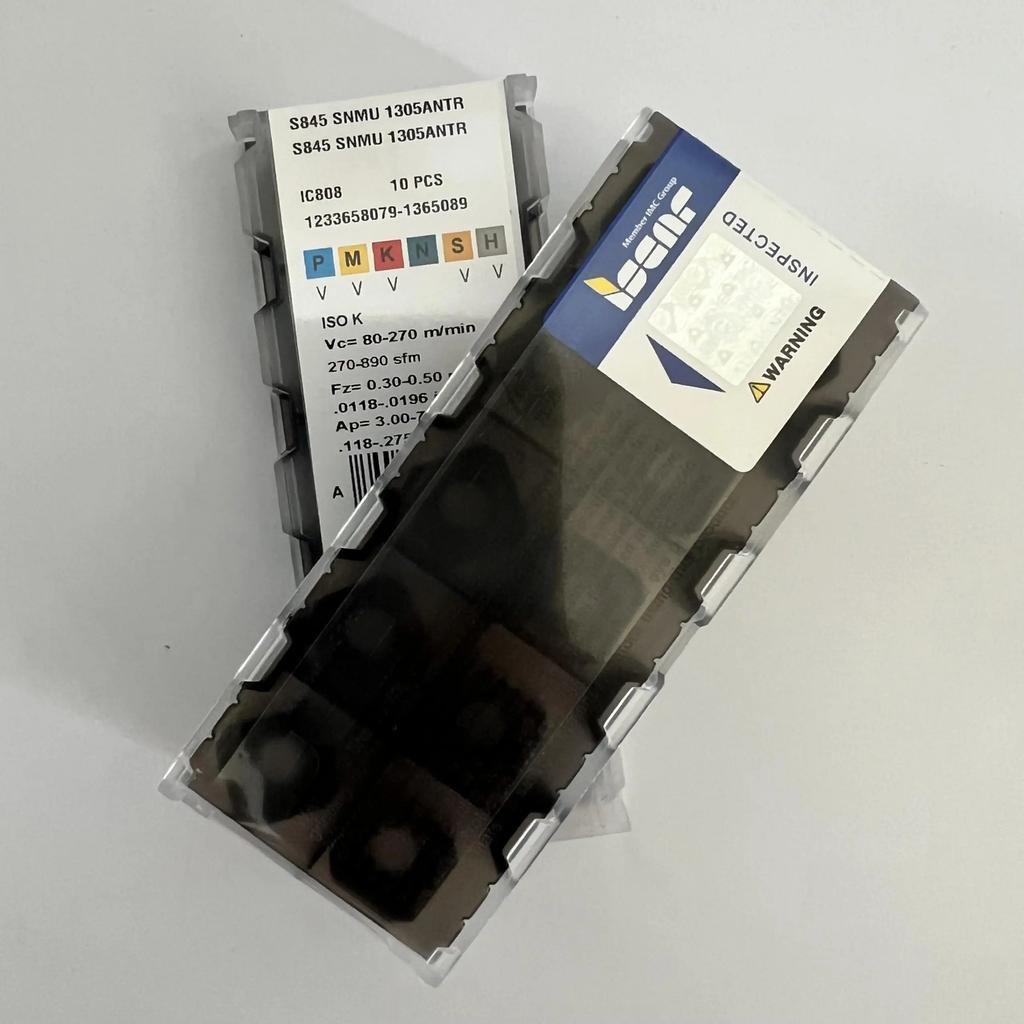 ISCAR / S845SNMU1305ANTR IC808   / Industrial Indexable Carbide Inserts 10 Pcs