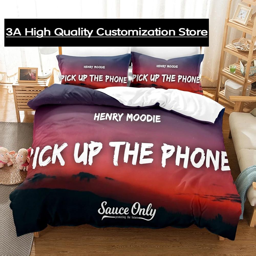 

Comforter Hot Henry Moodie Bedding Set Single Twin Full Queen King Size Bed Set Adult Boys Bedroom s Anime Parure De Lit Bed Comforter (quilt)-EU Single(135*200cm)3pcs