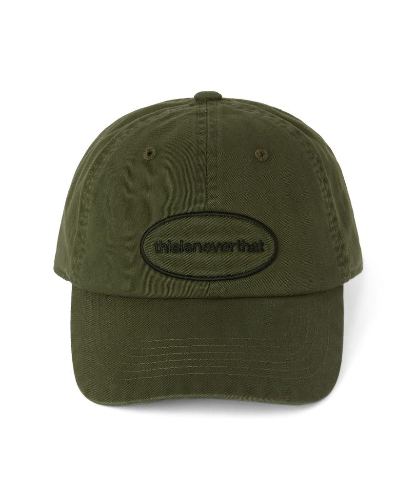 THISISNEVERTHAT Overdyed E/T-Logo Cap Olive
