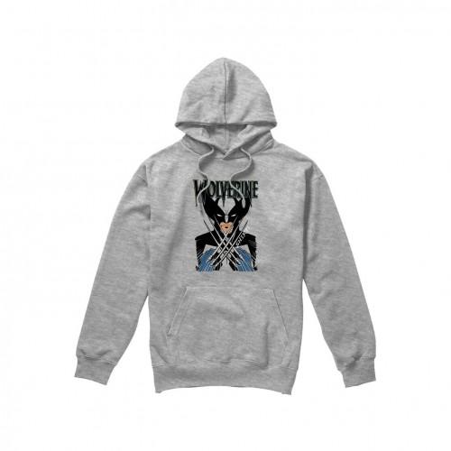 Marvel Mens X-Men Wolverine Action Shot Hoodie