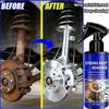 Multifunctional car rust remover used for removing rust providing surface protection on car brake pads iron metal surface 1/3PCS