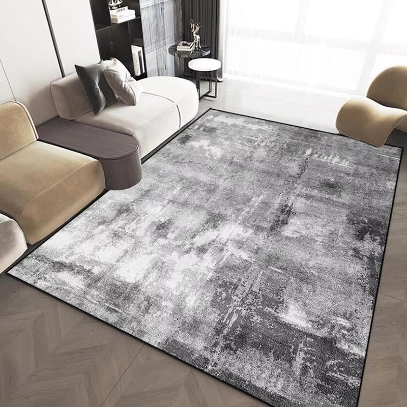 Nordic Carpet Living Room Ink Splash Abstract Area Rug Large Bedroom Decoration Home Rugs Washable Entryway Doormat Bath Mat