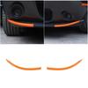 Orange Front Bumper Lip Cover Trim Bezel Sticker For Dodge Challenger 2015-