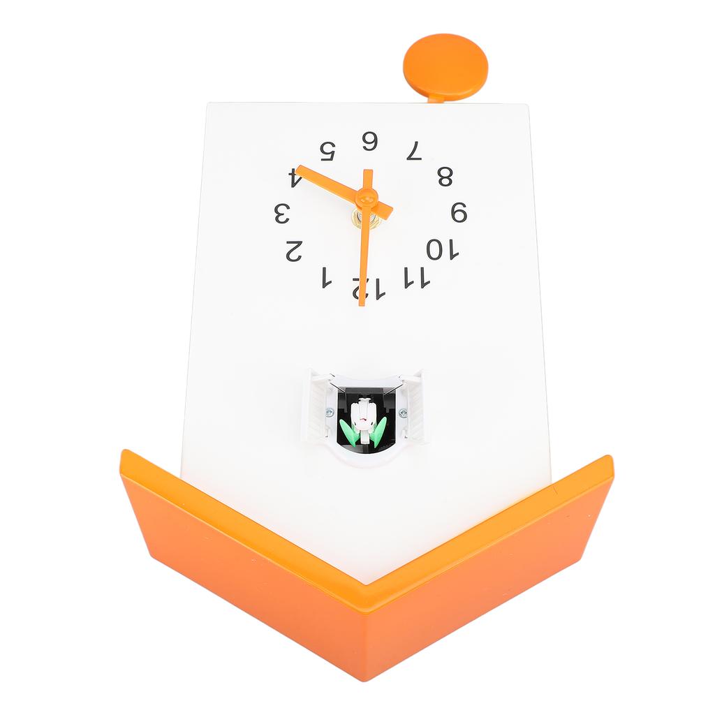 Bird House Wall Clock Bird Voice Call Stylish Decorative Wall Clock for Bedroom Living Room