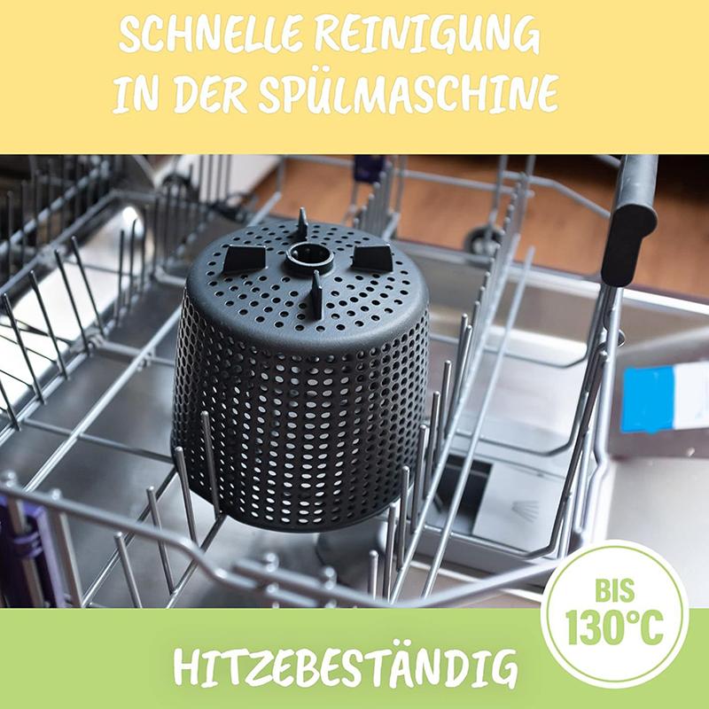 

For Thermomix Tm5/Tm6 Filter Basket, Deep Mesh Pot, Vegetable Filter Basket Kitchen Accessories Make Dry Salad Tool, Salad Mixer A