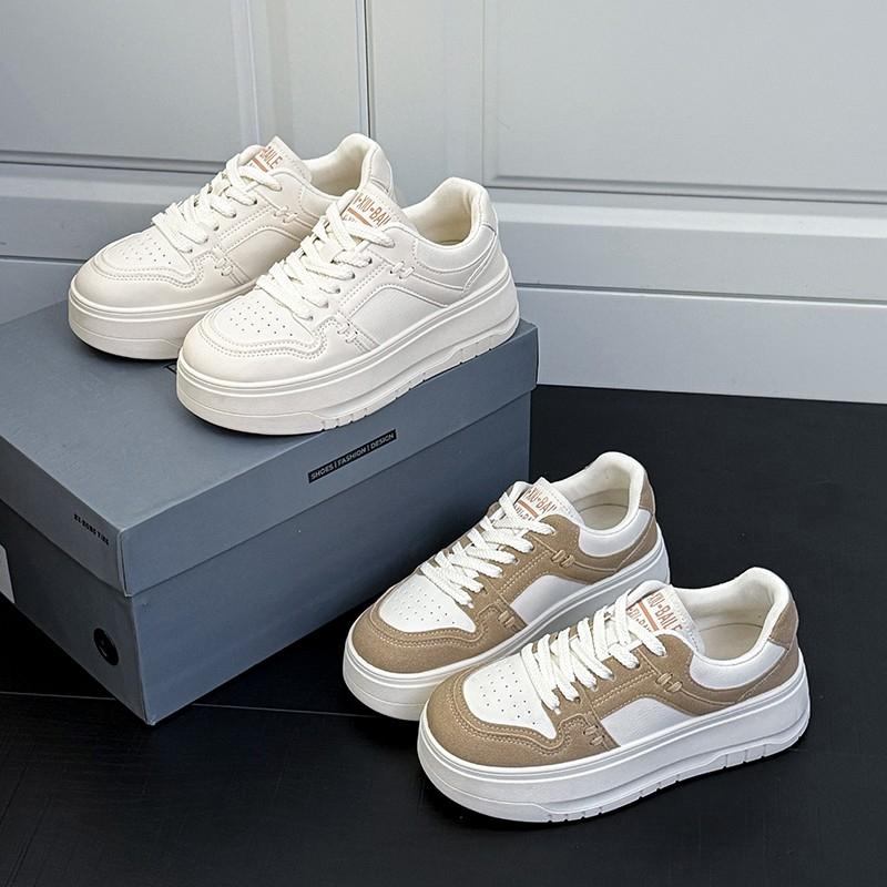 Fashion 2025New Style Casual Shoes for Women, Ladies Platform Shoes, White Shoes, Comfortable Sneakers, Increase Height