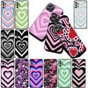 Casing for Apple iPhone 17 Pro XS Max Air 6 7 8 Plus 5 + SE 2022 SE2 16E Phone Cover Protective Case Star Dark Red Heart Love