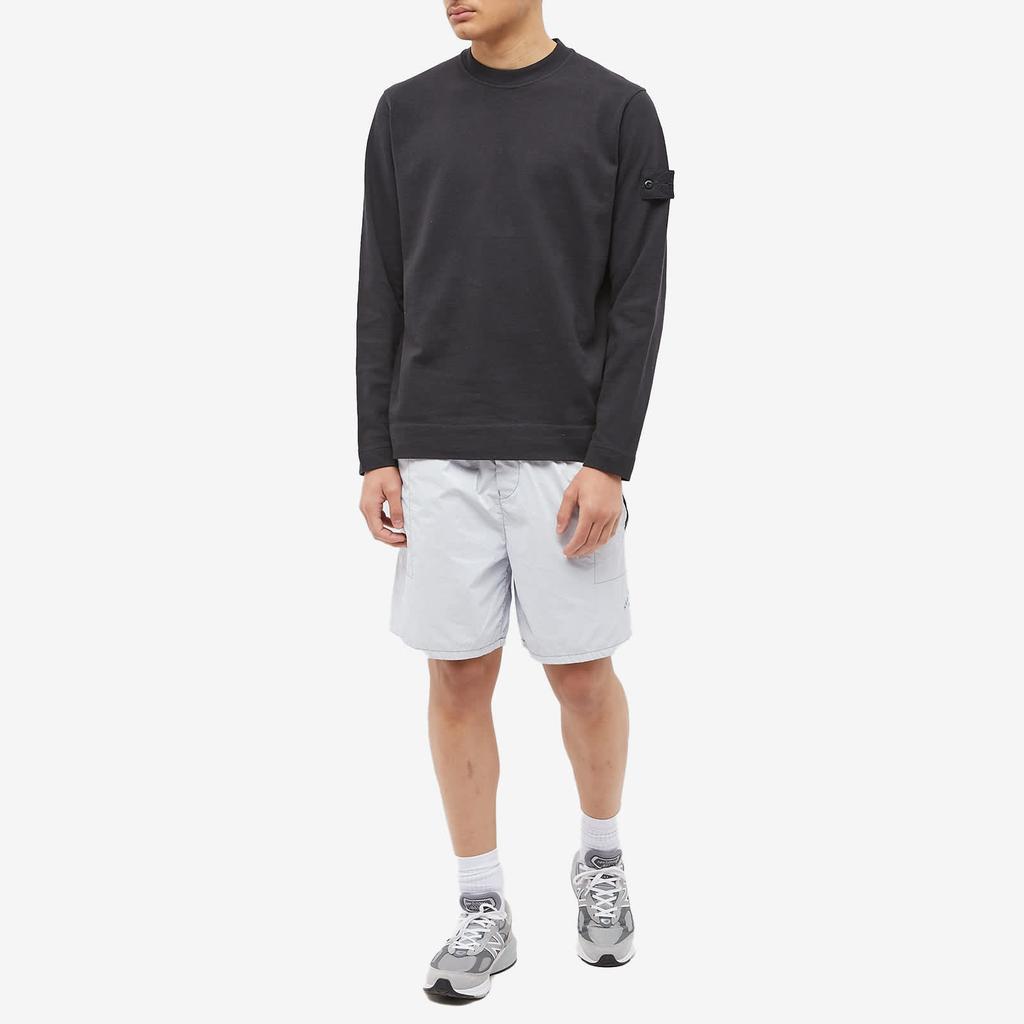 Stone Island Ghost Crewneck Black Men Tops 7815611F3-V0029