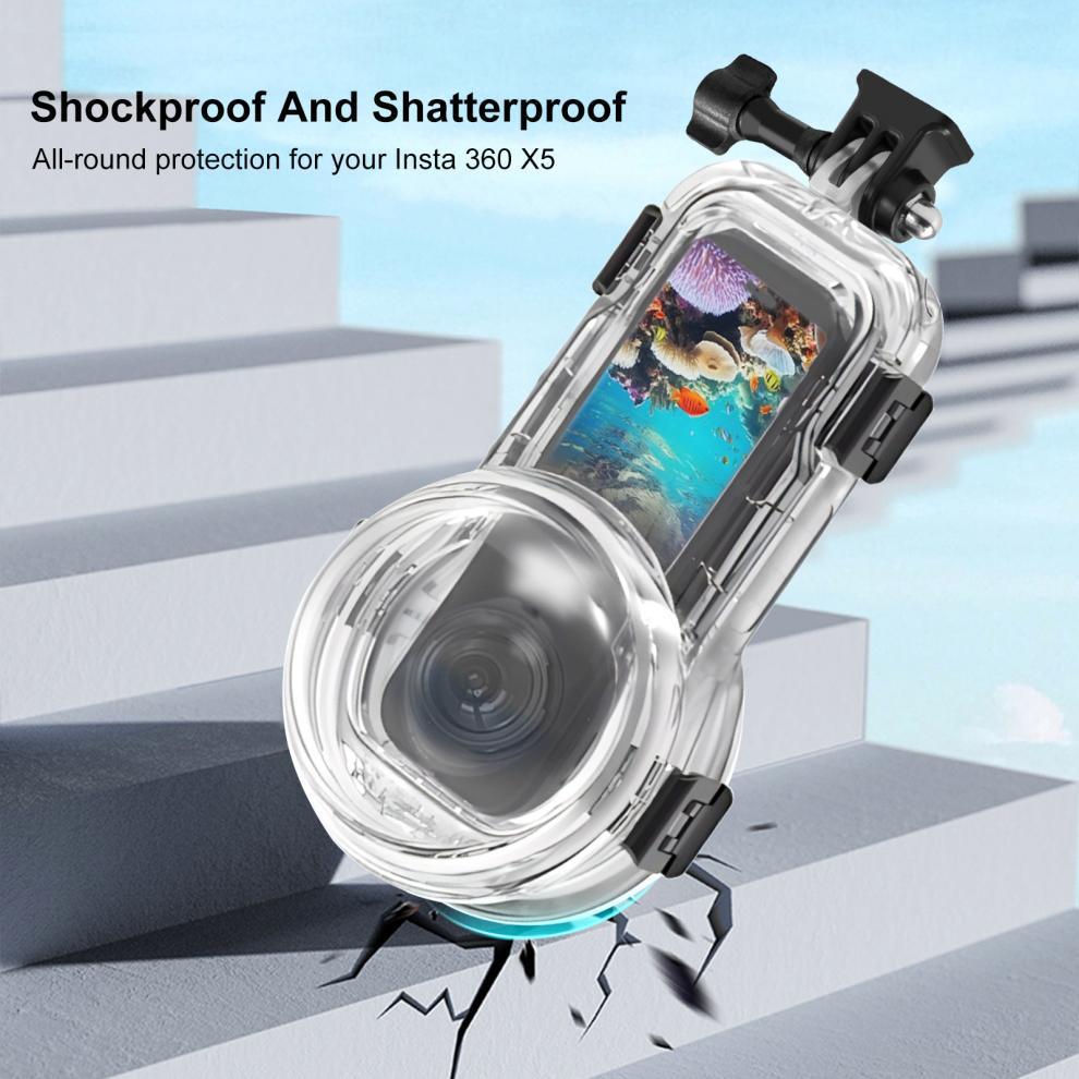 Insta360 X5 Neviditelný vodotěsný potápěčský obal s rychloupínáním (60m)