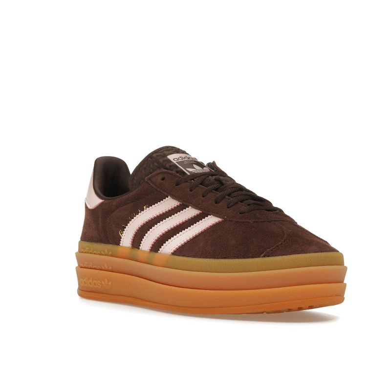 Adidas Gazelle Bold Auburn Icey Pink Γυναικεία Αθλητικά Παπούτσια Καφέ Μαστίχα JI0326