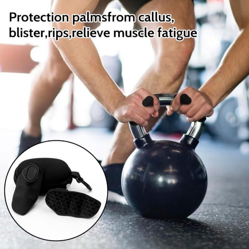 Silikon Rutschfeste Handschutz Fitness Griffpolster für Klimmzüge & Gewichtheben