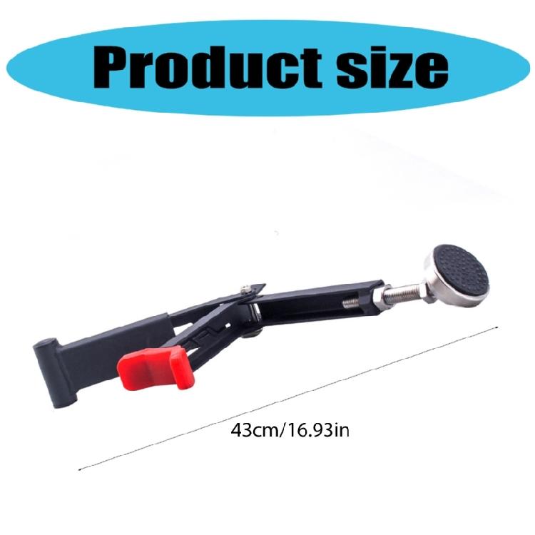 Motorcycle Wheel Stand Sided Paddock Front Rear Support, Portable Adjustable for Easy Bike Tire Repairs Maintenance Rack