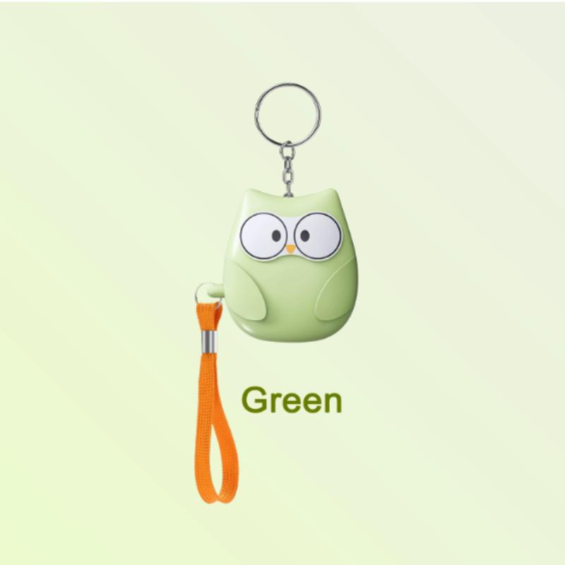 

Cute Owl Alarm Outdoor Portable Personal Self Defense Alarm Wolf Protector Women S Bag Pendant 4