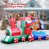 Inflatable Toys Christmas Decorations Built-in LED Lights Model Party New Year Xmas Outdoor Garden Props Holiday Decor Ornaments