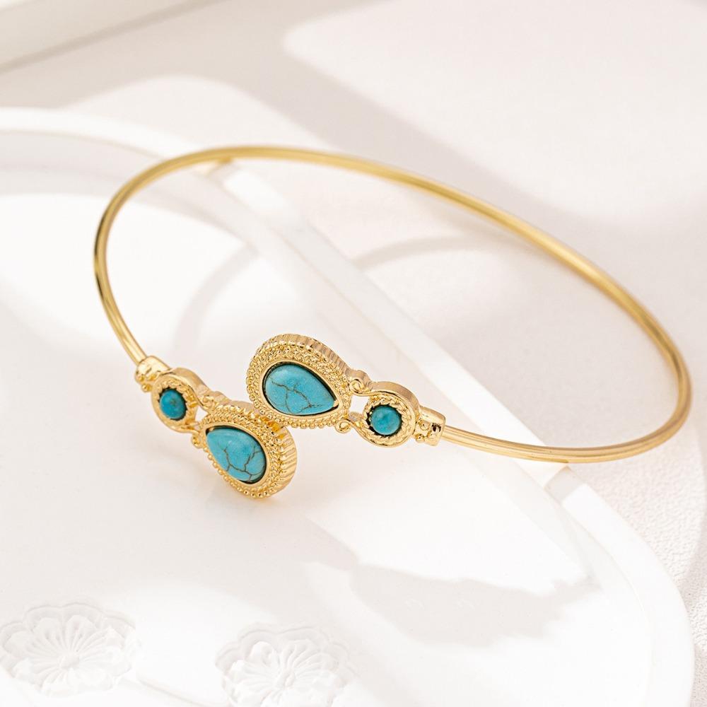 Zinc Zinc Alloy Arm Cuff Spiral Bohemian Bracelet Fashion Cuff Bangle for Women  Women