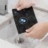 NNEJ4 For BMW X1 X2 X3 X5 X4 X6 X7 iX3 F20 F10 F07 E70 E46 E9 Silicone Car Interior Sunscreen And Anti Slip Pad Decoration Keychain