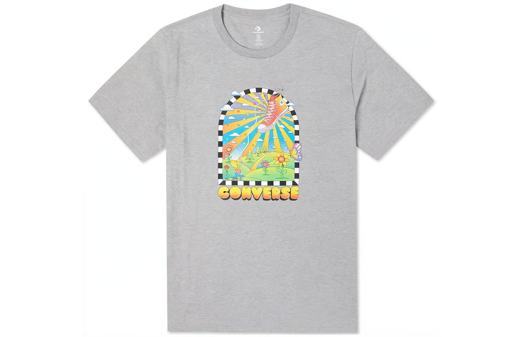 Converse New Heights T Shirt Unisex Gray 10023461-A03 XXXL