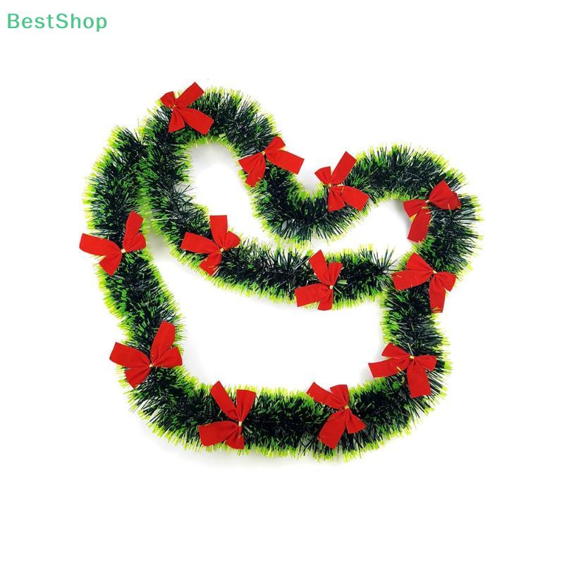 Christmas Tree Tinsel Garland Christmas Decor For Home 2026 Metallic Twist Garland Xmas Ornament New Year Party Decor