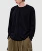 TOPBOY [2Pack] Basic Standard Fit 30-Count Plain Long Sleeve T-Shirt 3 Colors (Type B)