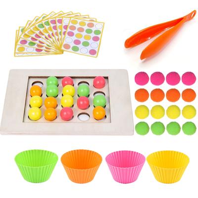 Montessori Spielzeug für Kinder Regenbogen Stapelbecher Zählperlen Farbe Pädagogisches Sinnesspielzeug Baby Kinder Familie Zählspiele Geschenk