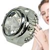 Creative Movement Adjustable Ring Watch for Women and Men, Stacking Design, Unique Style
