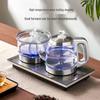 Ronshen Automatische Temperaturregelung Elektrischer Wasserkocher & Teekanne CN-Stecker (Adapter enthalten)