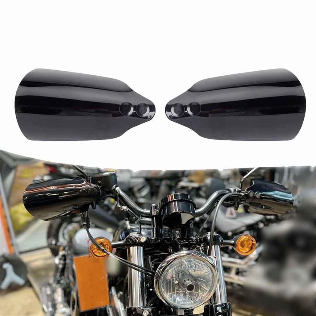 Black Motorcycle Handguard Handlebar Windshield Handguard Protector Fits Sportster 883