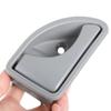Inner Door Handle Gray Front Left/Right For Renault Kangoo Twingo I