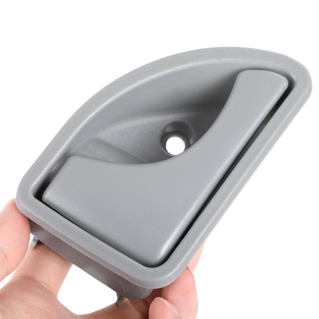 Inner Door Handle Gray Front Left/Right For Renault Kangoo Twingo I