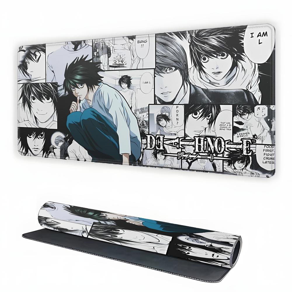 China's -selling mouse pad DEATH NOTE Animation Beautiful  XXL Game Exclusive MousePads PC Computer pad Non-slip Decor