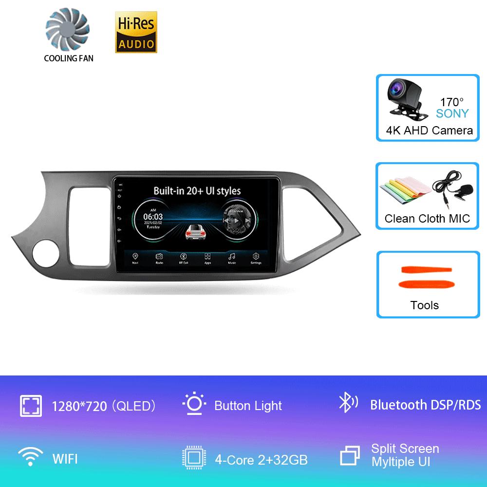

Android 14 Car Radio For Kia Morning 2 picanto 2011 - 2017 Multimedia Video Player Navigation stereo GPS No 2din 2 din dvd CHINA