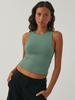 Y2k Sexy Crop Top With Nylon Fabric For Streetwear Girls