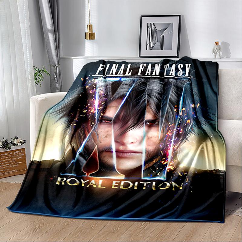 29 Style New Sephiroth Final Fantasy Games Cloud Tifa Aerith Blanket,Soft Throw Blanket for Home Bedroom Bed Sofa Cover Kids