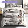 POTC Pattern Bedding Home Decoration Birthday Gift ( 1 Duvet Cover + 2 Pillowcase, Without Core),fan Merchandise.