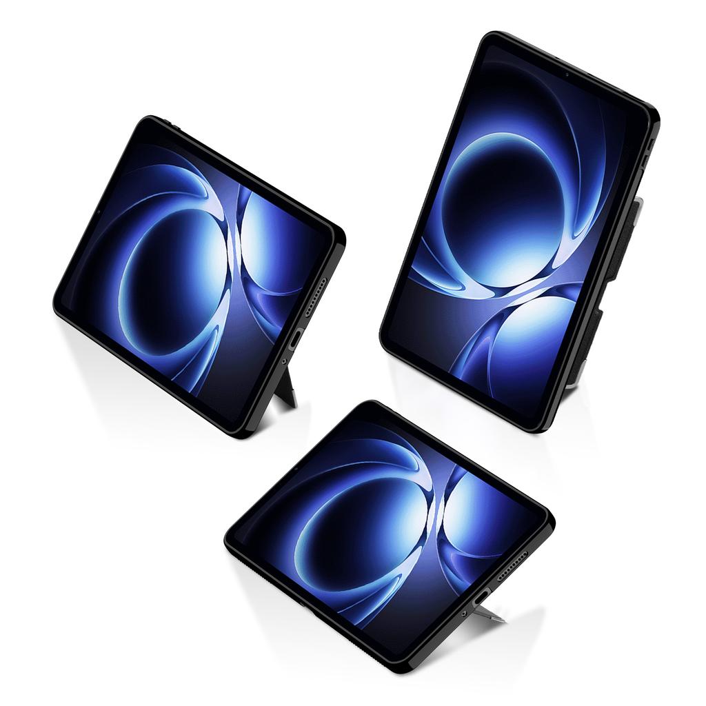 For Xiaomi Redmi K Pad Case PU+PC Rotating Shaft Kickstand Tablet Cover