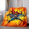 1pc Superman, Chains Flannel Throw Blanket Soft, Warm & Cozy for Couch, Bed, Office, and Travel Versatile All Season Gift, Christmas present