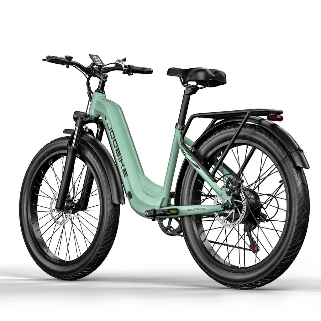 JOOBIKE JOO1 E-Bike 45KM/H Motore 1000W Batteria Nascosta 48V17.5Ah Ruote Grasse 26*3.0 Freni a Disco Idraulici Biciclette Elettriche