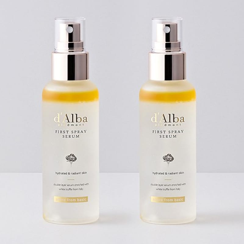 [Dalba] White Truffle First Spray Serum 100ml x 2 Set (Yellow Mist Serum)