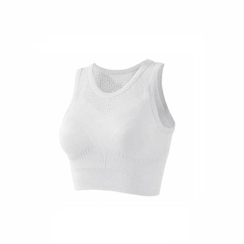 JOOMON High-End Women's Breathable Mesh Yoga Vest and Sports Bra