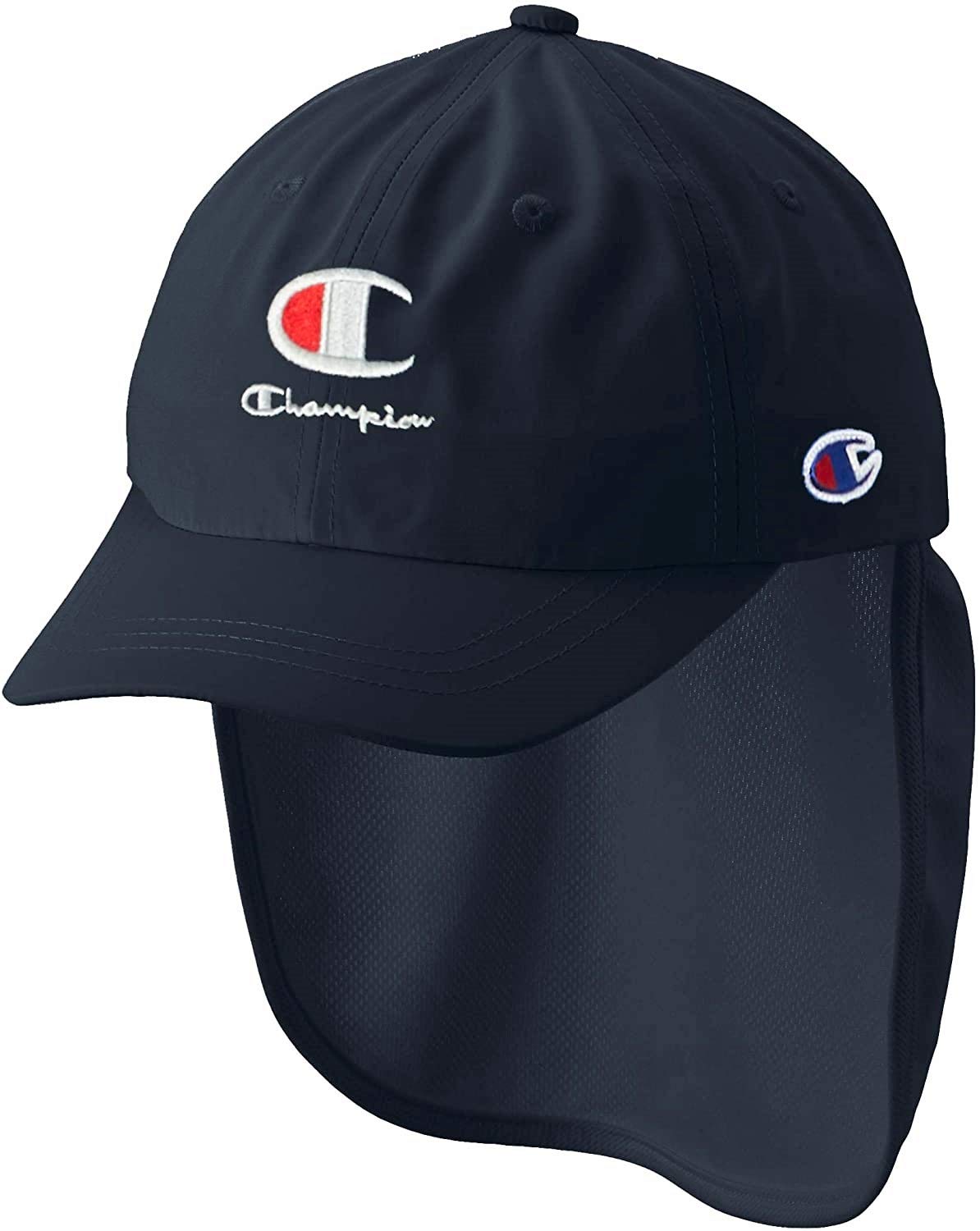 

Champion Cap with Sizes One Size Fits All Kids Flap, Navy, 53-55cm, (141-0109)