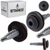 Farmer Screws GTF02P Panhead 4.8x20mm RAL 7024