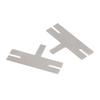 Nickel Strip 100 Piece for T Shaped Nickel Sheets Plates Battery Nickel Plated Steel Belt Strip Spot Welding Connector