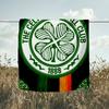 1pz Coperta Morbida in Flanella Stampata con Stemma del Celtic Football Club per Camera da Letto Adulti Soggiorno Divano Campeggio Viaggio Regali per Fan Regali di Natale