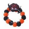 Adjustable Rope Orange Dog Collar Soft Cat Collar Cute Halloween Pet Collar  Party