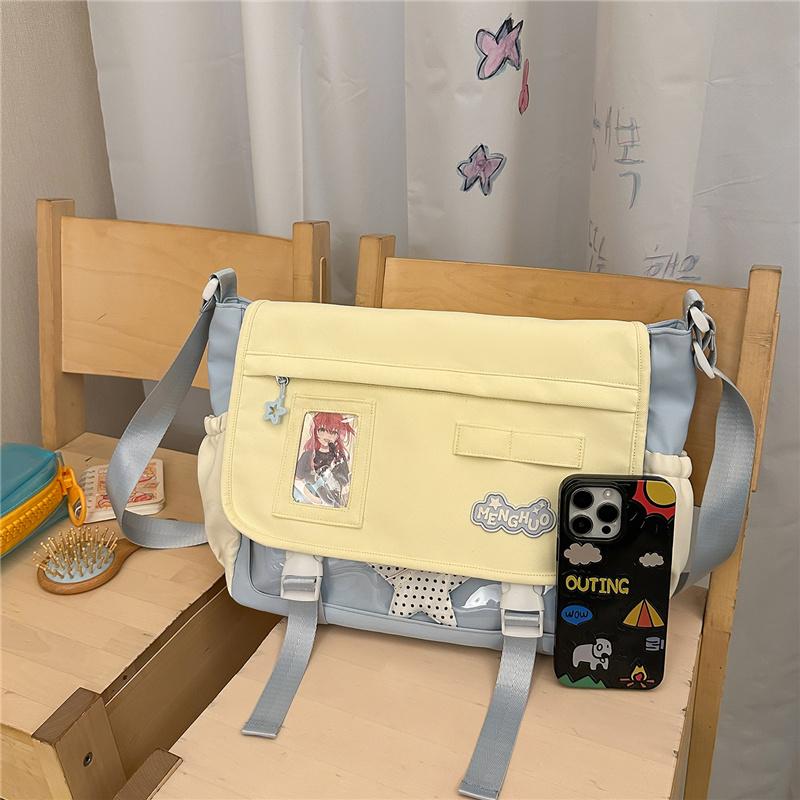 Multi-purpose Bag Women's Large Capacity Crossbody Bag Student Hand Shoulder Bag