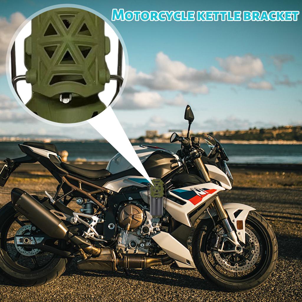 Adaptive Bumper Cup Holder For Electric Vehicles, Motorcycles, And Scooters Universal Water Bottle Holder
